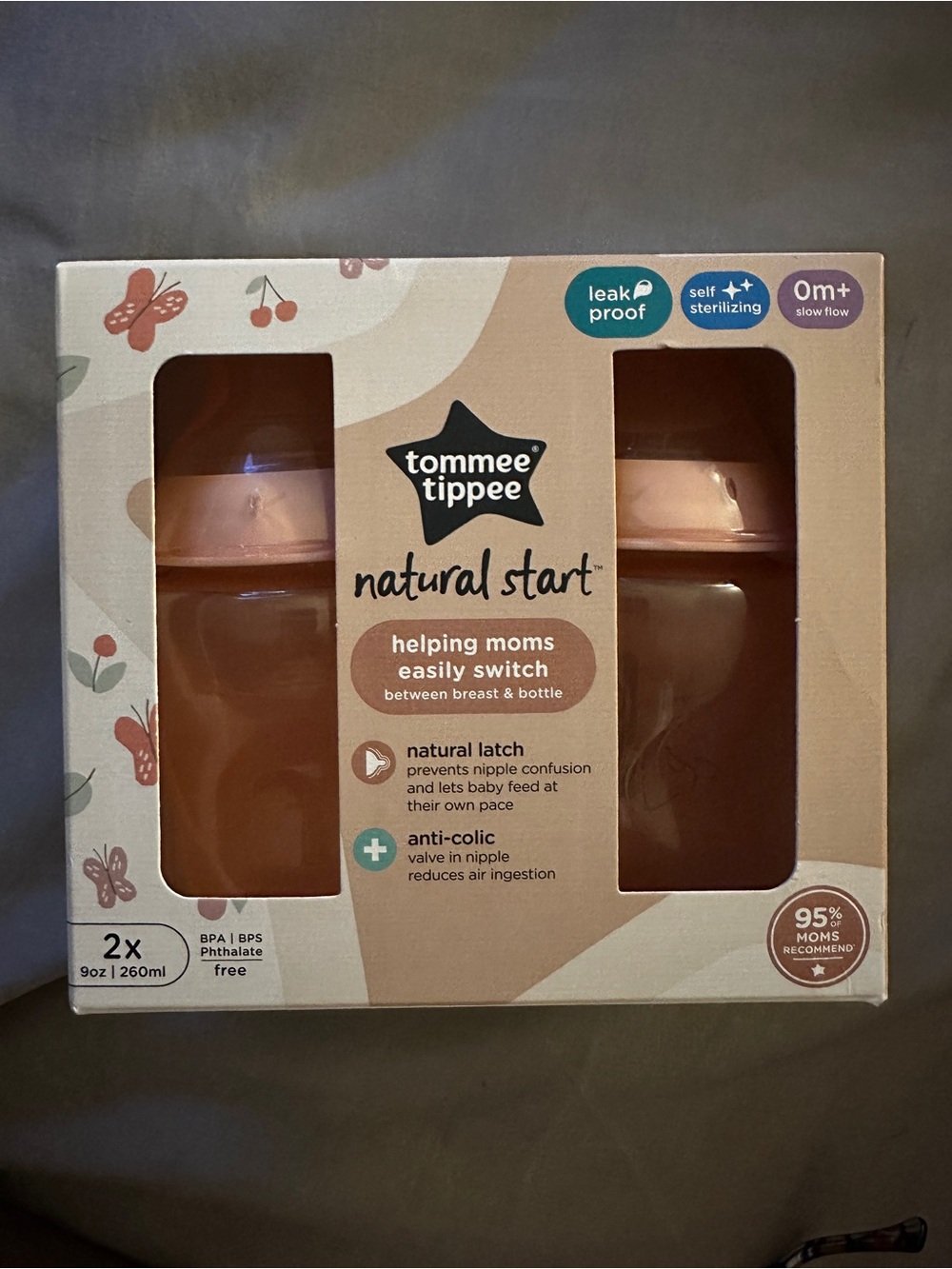 Tommee Tippee Advanced Anti-Colic Baby Bottles